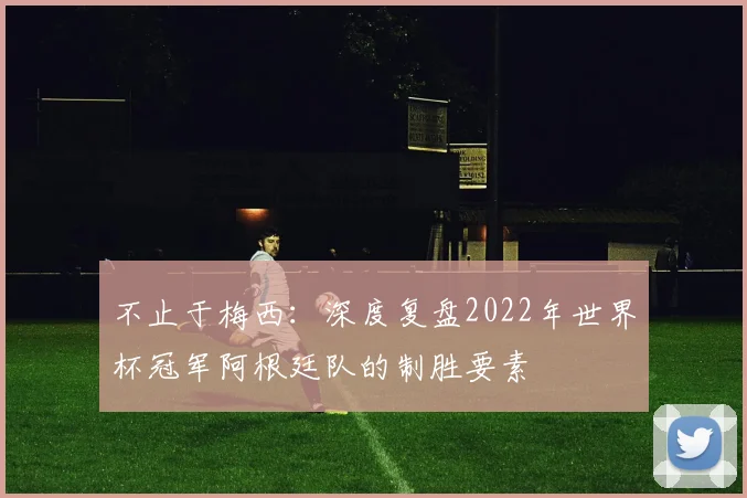 不止于梅西：深度复盘2022年世界杯冠军阿根廷队的制胜要素