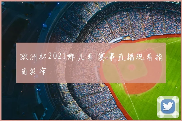 欧洲杯2021哪儿看 赛事直播观看指南发布
