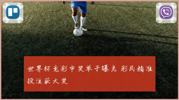 世界杯竞彩中奖单子曝光 彩民精准投注获大奖